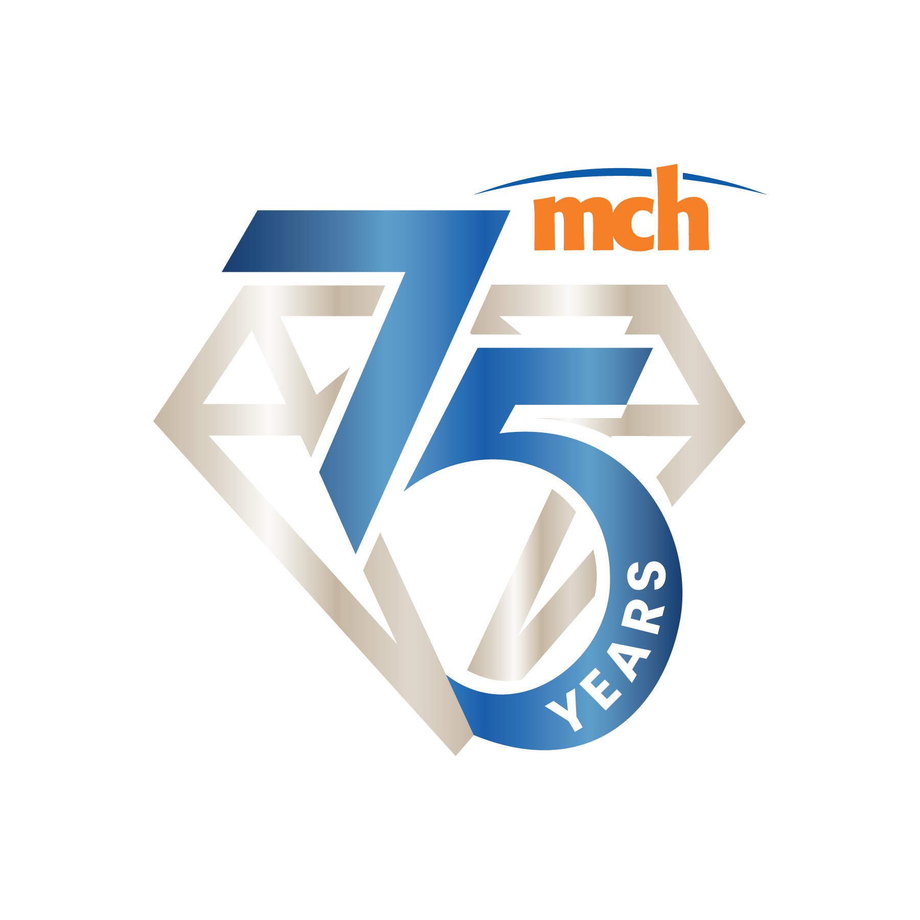 MCH 75th Anniversary Logo